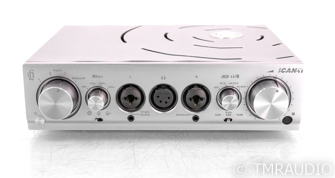 iFi Pro iCan Tube Hybrid Headphone Amplifier; Remote