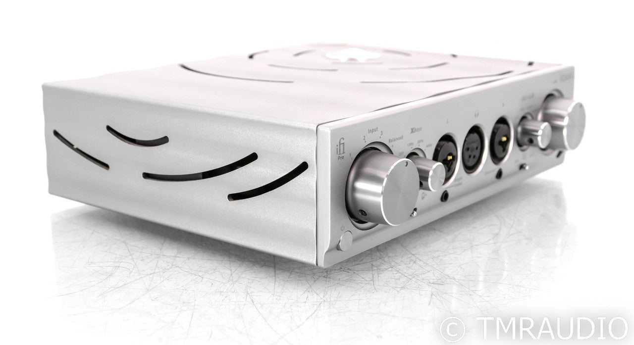 iFi Pro iCan Tube Hybrid Headphone Amplifier; Remote