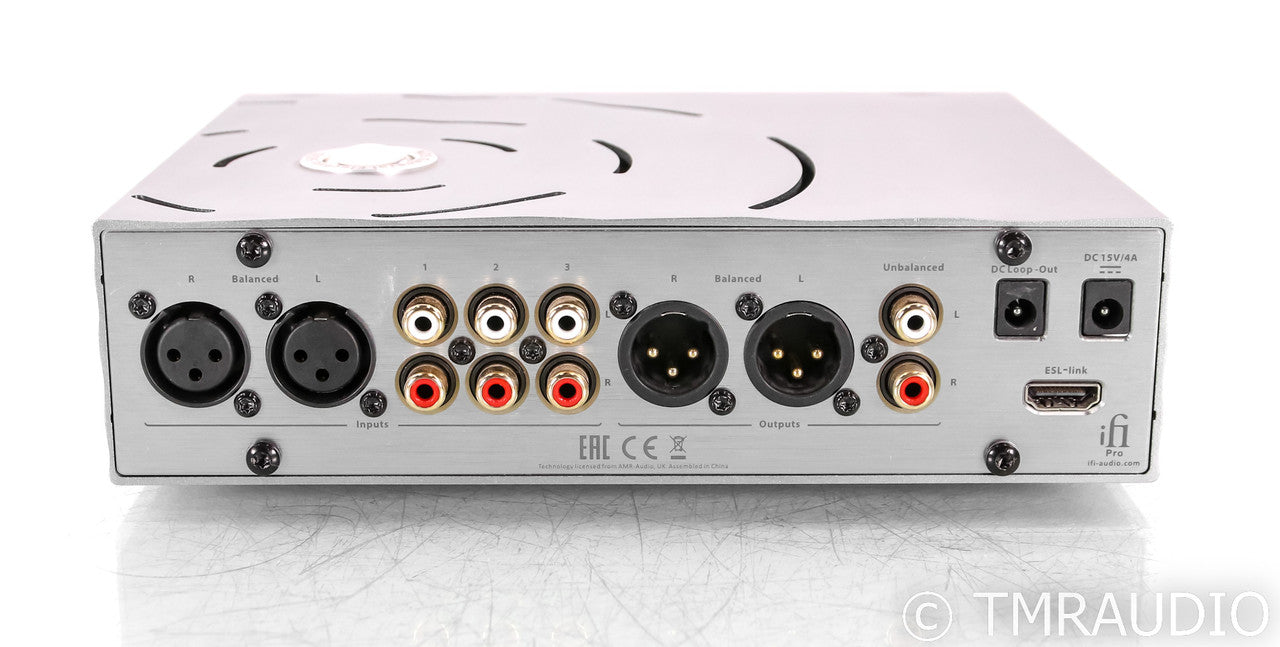 iFi Pro iCan Tube Hybrid Headphone Amplifier; Remote