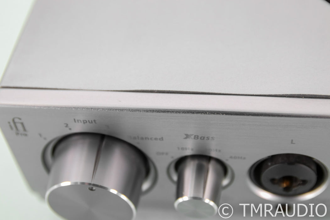 iFi Pro iCan Tube Hybrid Headphone Amplifier; Remote
