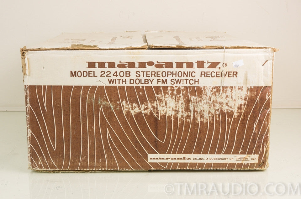 Marantz 2240 Vintage AM / FM Stereo Receiver in 2240b Box