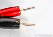 AudioQuest William Tell Zero Speaker Cables; 8ft Pair; 72v DBS