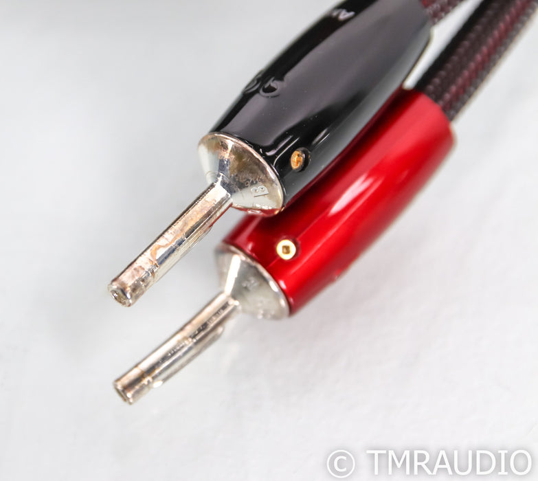 AudioQuest William Tell Zero Speaker Cables; 8ft Pair; 72v DBS