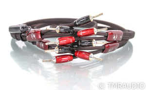 AudioQuest William Tell Zero Speaker Cables; 8ft Pair; 72v DBS
