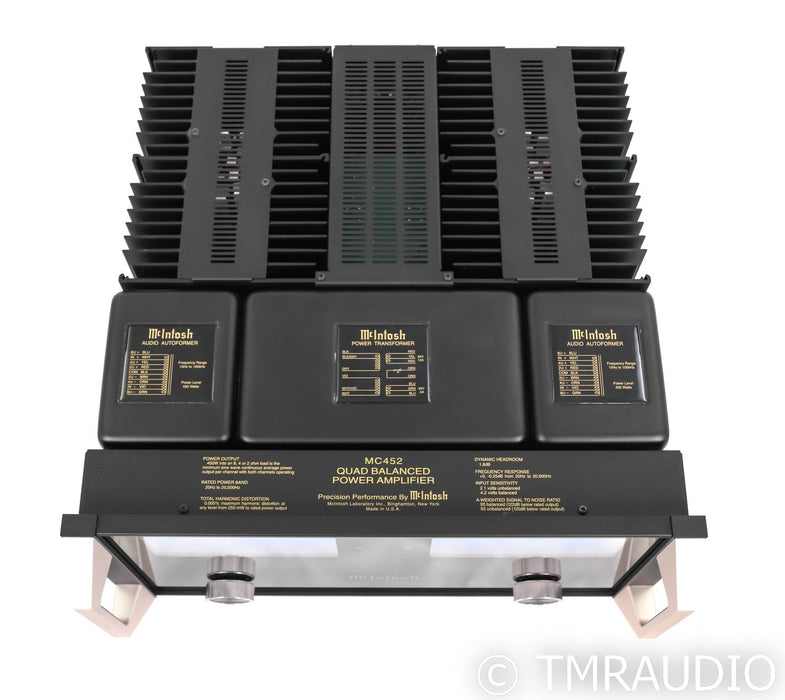 McIntosh MC452 Stereo Power Amplifier; MC-452