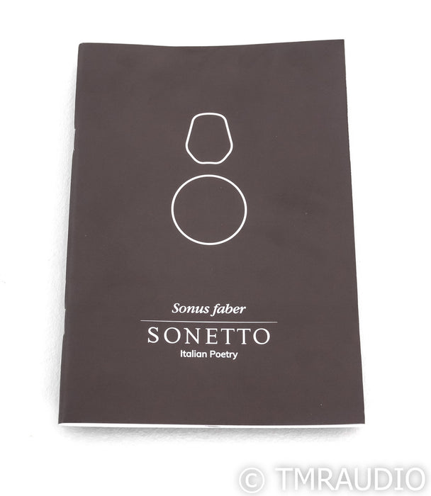 Sonus Faber Sonetto I Bookshelf Speakers; Wenge Pair