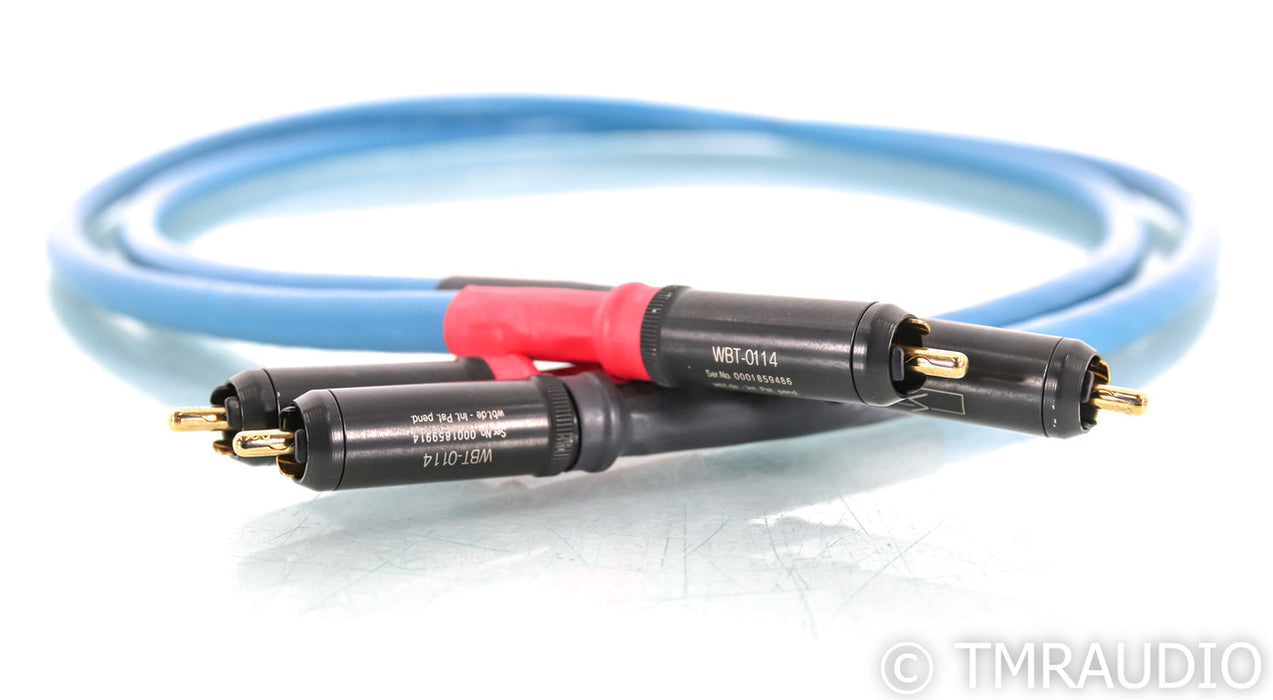 Groneberg Quattro RCA Cables; 1m Pair Interconnects
