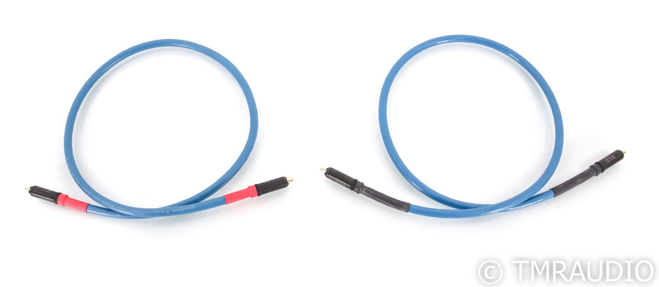 Groneberg Quattro RCA Cables; 1m Pair Interconnects