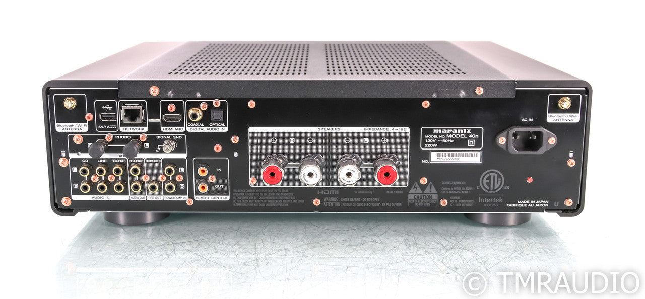 Marantz Model 40n Wireless Streaming Integrated Amplifier; Black; Remote