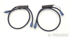 AudioQuest Water XLR Cables; 3.5ft Pair Balanced Interconnects; 72v DBS