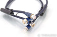 AudioQuest Water XLR Cables; 3.5ft Pair Balanced Interconnects; 72v DBS
