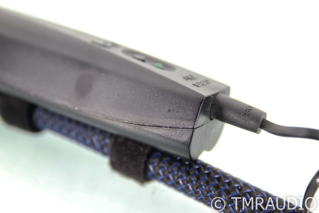 AudioQuest Water XLR Cables; 3.5ft Pair Balanced Interconnects; 72v DBS