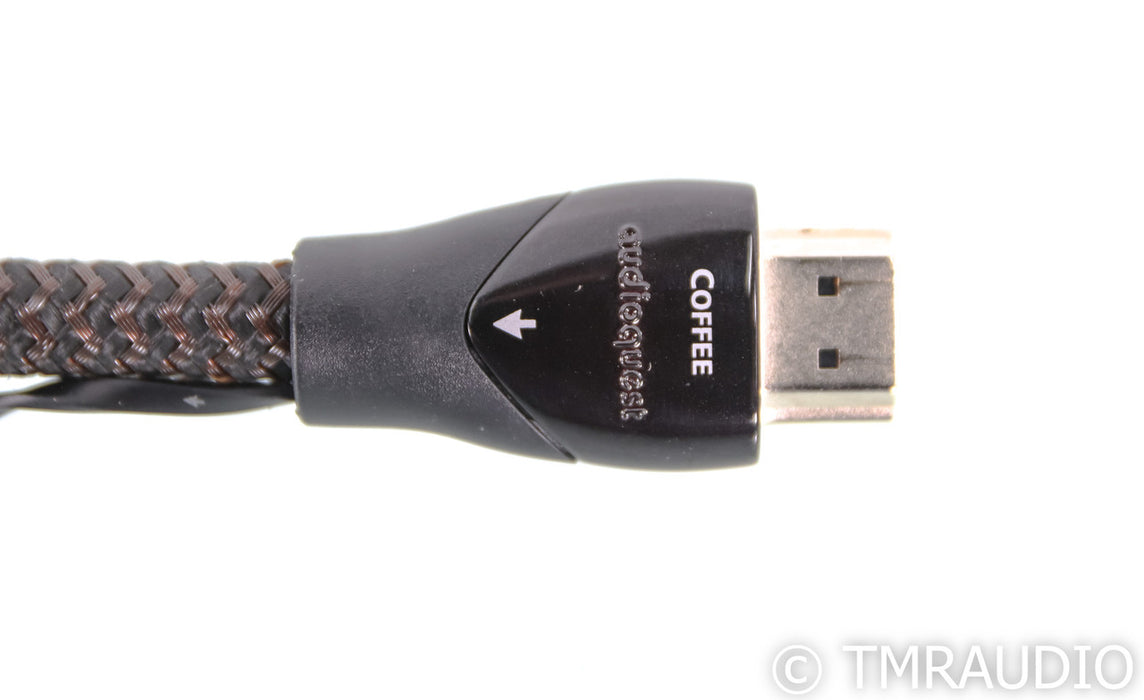 AudioQuest Coffee HDMI Cable; Single 2m Digital Interconnect; 72v DBS