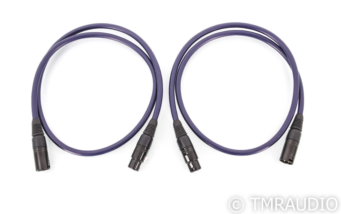 Wyred 4 Sound C-1 Ultra XLR Cables; 1m Pair Balanced Interconnects