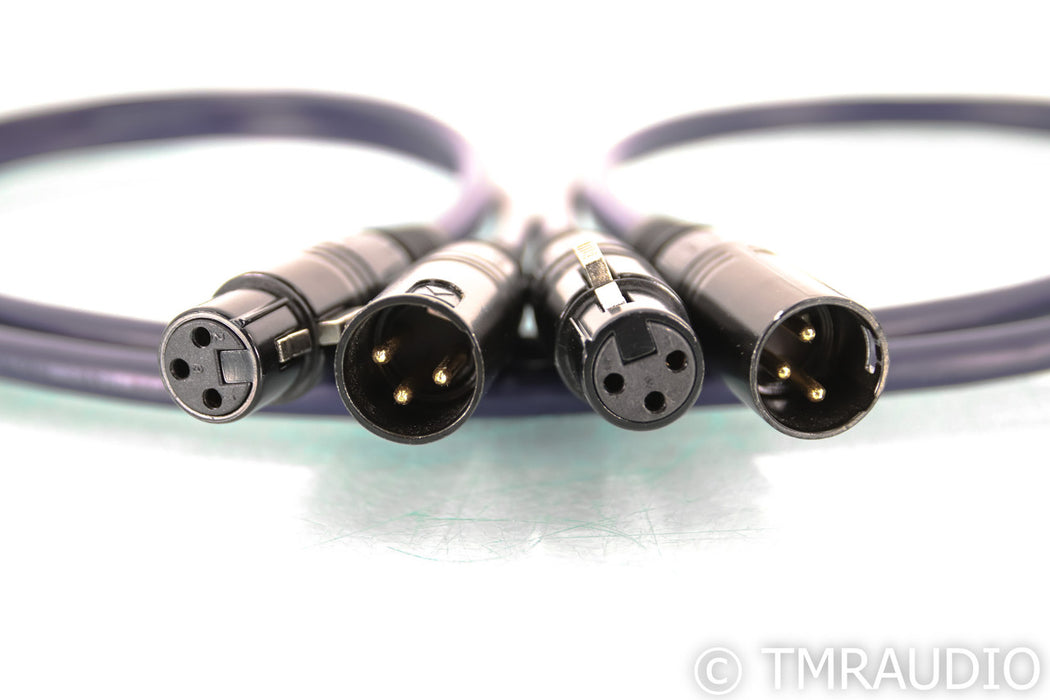 Wyred 4 Sound C-1 Ultra XLR Cables; 1m Pair Balanced Interconnects