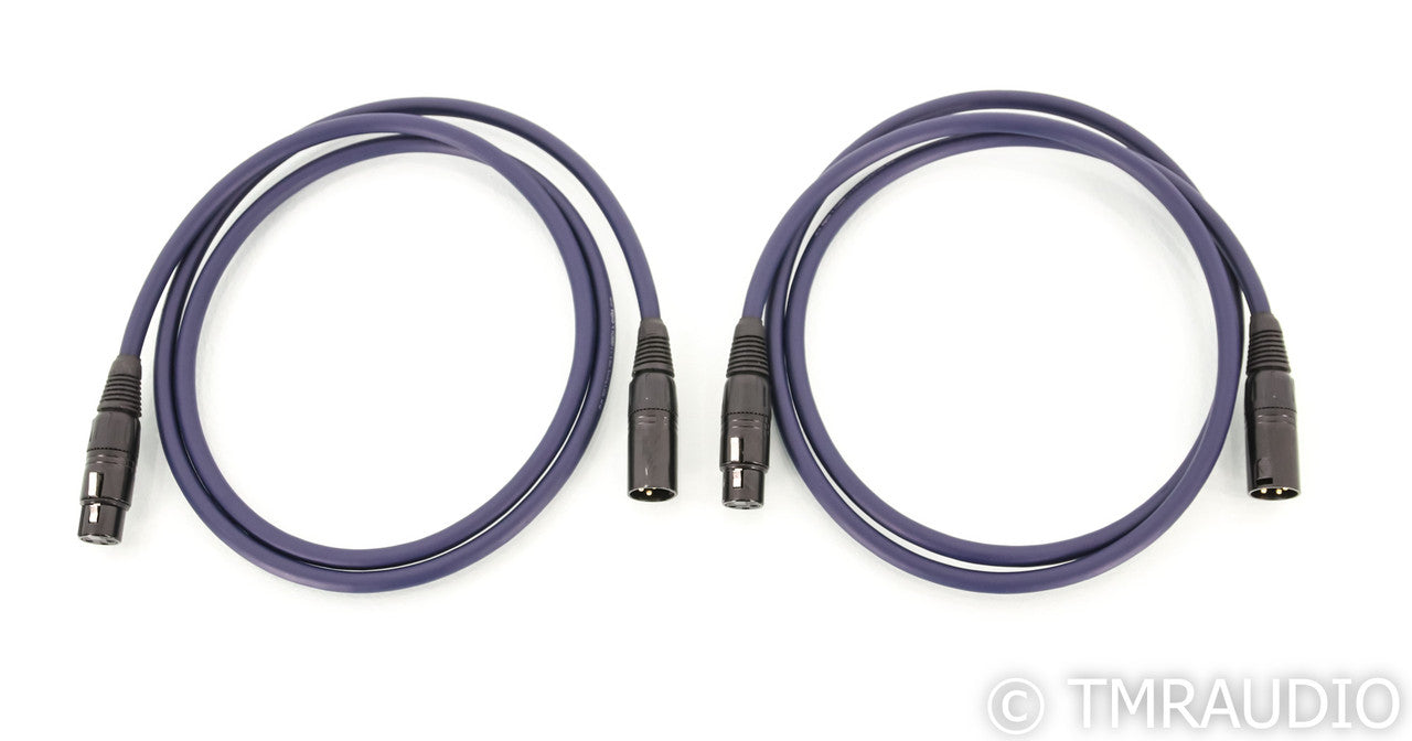 Wyred 4 Sound C-1 Ultra XLR Cables; 1.5m Pair Balanced Interconnects