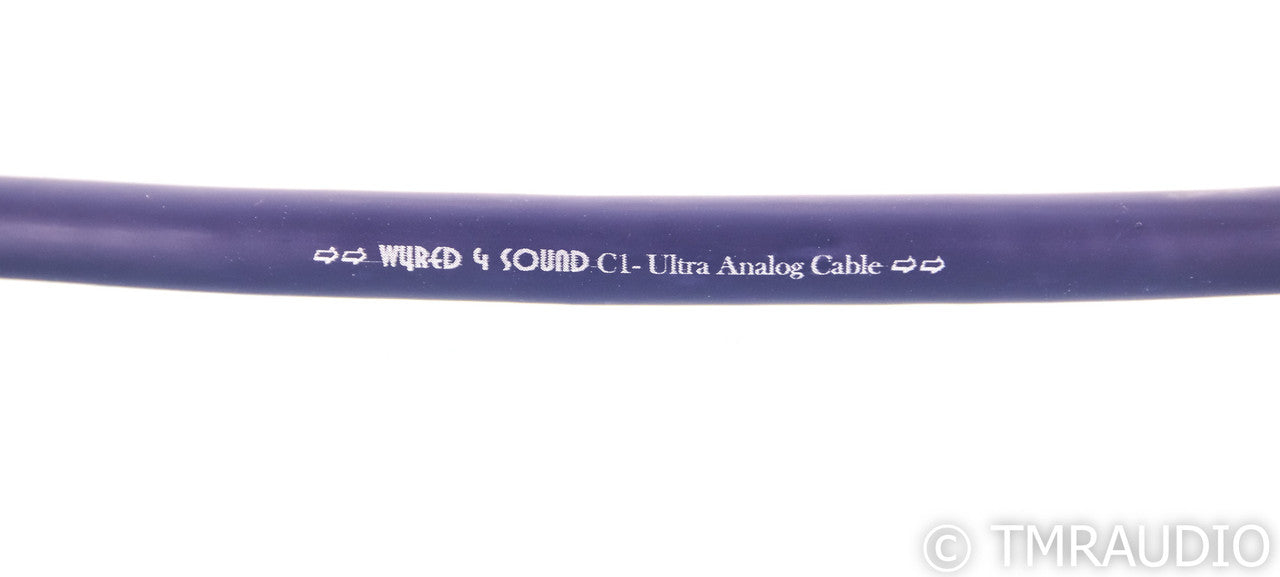 Wyred 4 Sound C-1 Ultra XLR Cables; 1.5m Pair Balanced Interconnects
