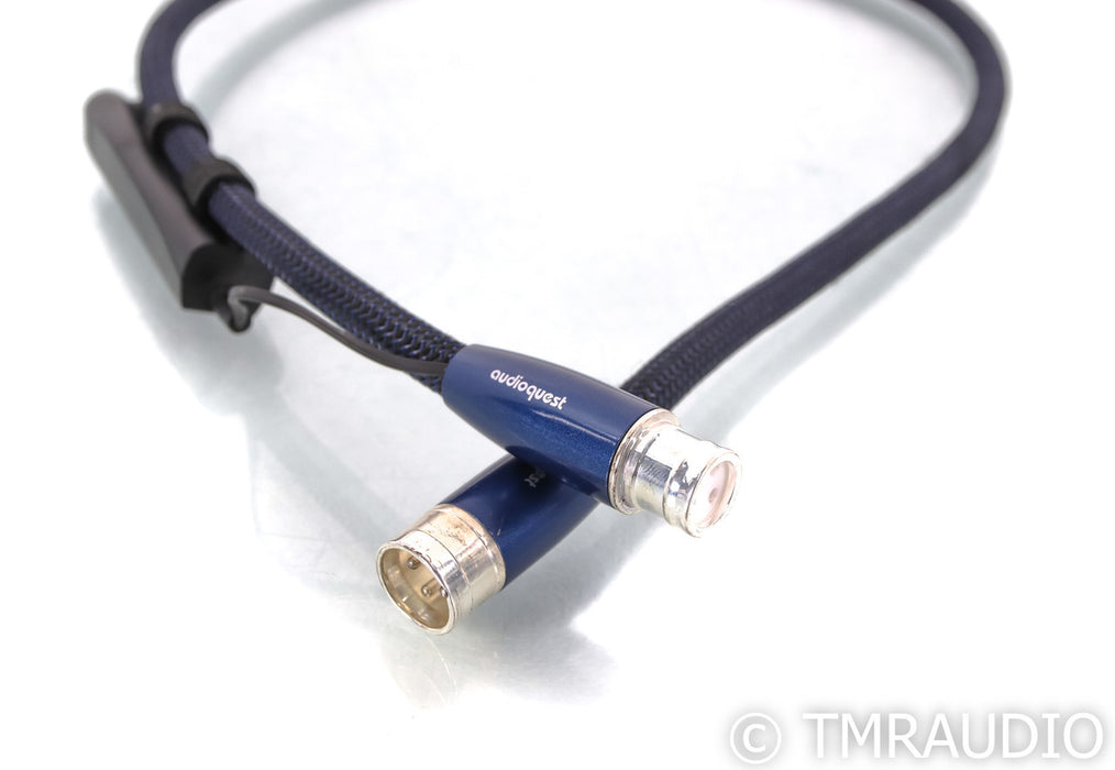AudioQuest Water XLR Cable; Single 3.5ft Balanced Interconnect