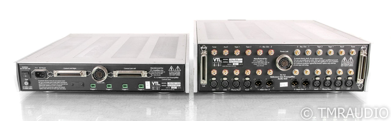 VTL TL-7.5 Series I Stereo Hybrid Preamplifier; Remote