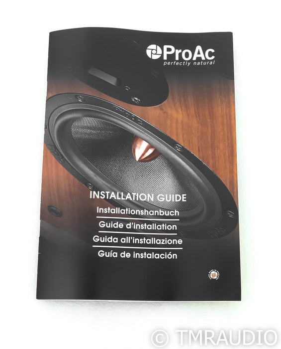 ProAc Tablette 10 Bookshelf Speakers; Black Ash Pair