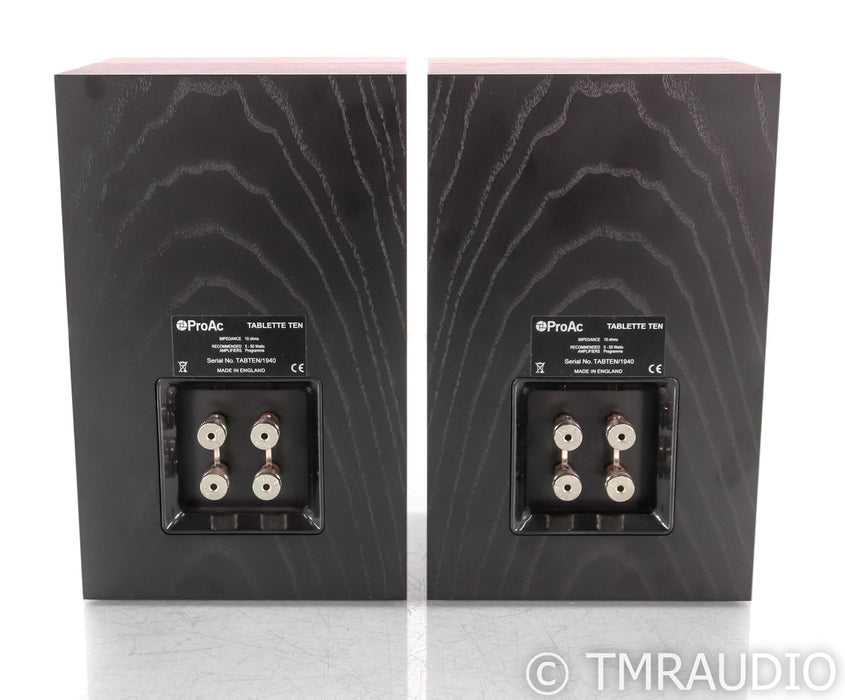 ProAc Tablette 10 Bookshelf Speakers; Black Ash Pair