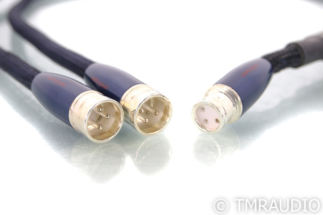 AudioQuest Water XLR Y Splitter Cable; Single 2m Balanced Interconnect; 72v DBS