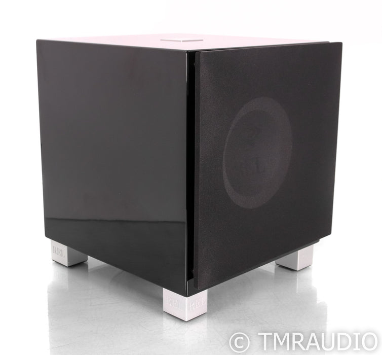 REL T/9i 10" Powered Subwoofer; Piano Black; T9i