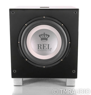 REL T/9i 10" Powered Subwoofer; Piano Black; T9i