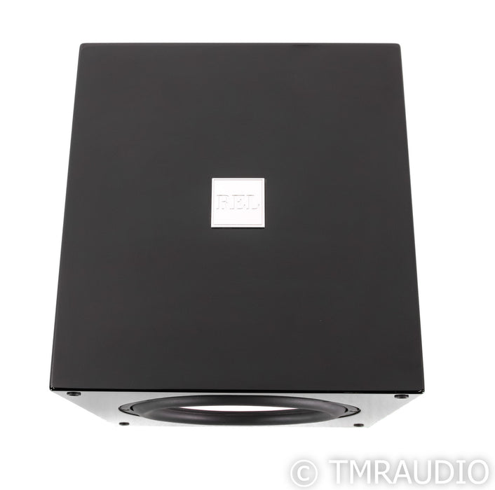 REL T/9i 10" Powered Subwoofer; Piano Black; T9i