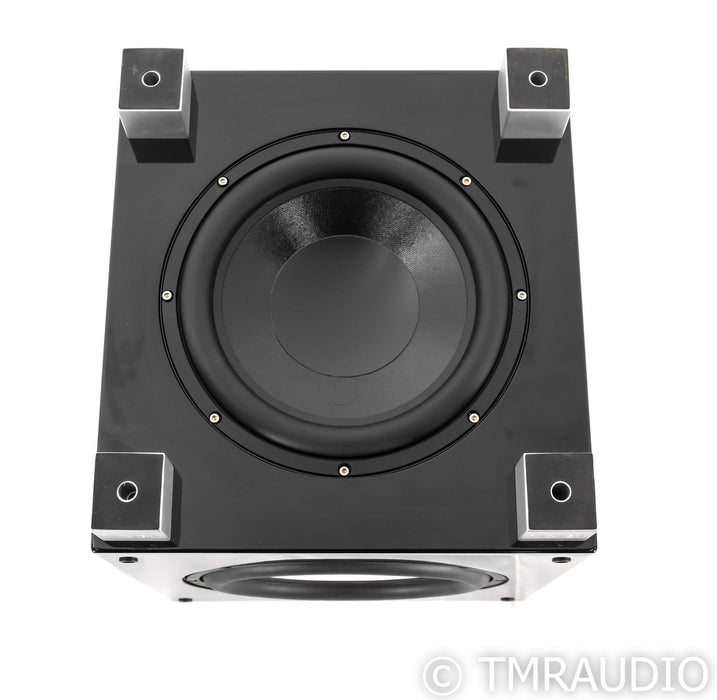 REL T/9i 10" Powered Subwoofer; Piano Black; T9i