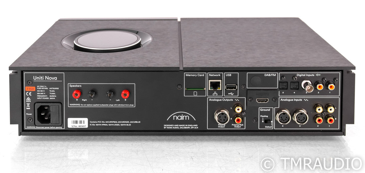 Naim Uniti Nova Wireless Streaming Integrated Amplifier; Remote