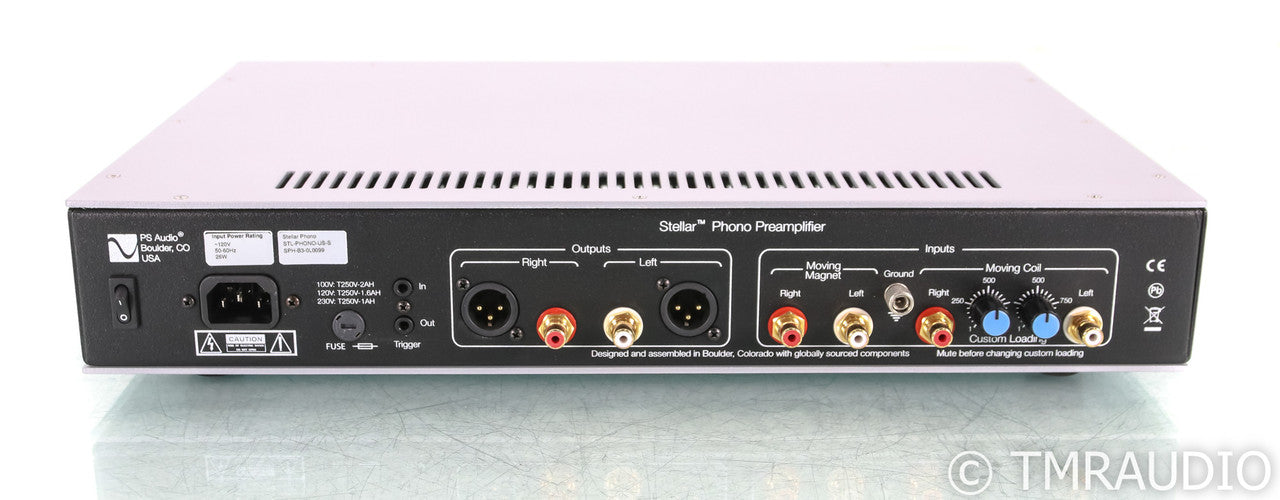 PS Audio Stellar Phono MM / MC Phono Preamplifier; Remote; Silver (Used)