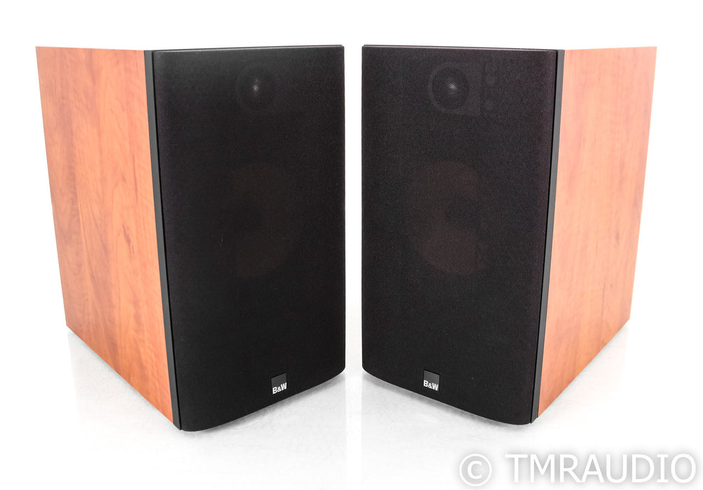 B&W 685 Bookshelf Speakers; Cherry Pair