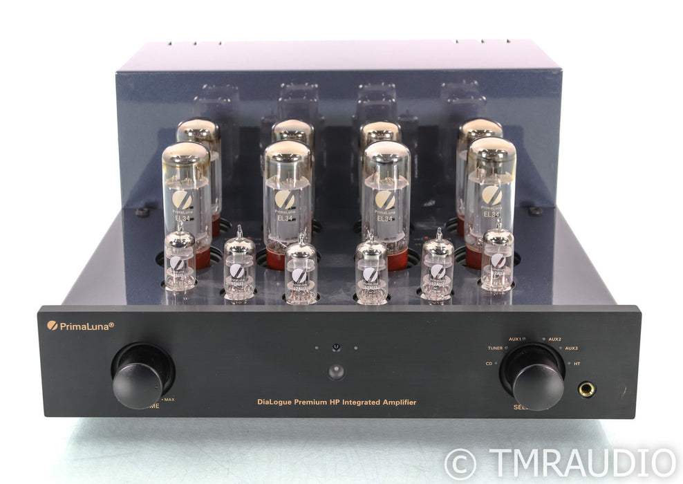 PrimaLuna DiaLogue Premium HP Tube Integrated Amplifier; Remote; Black