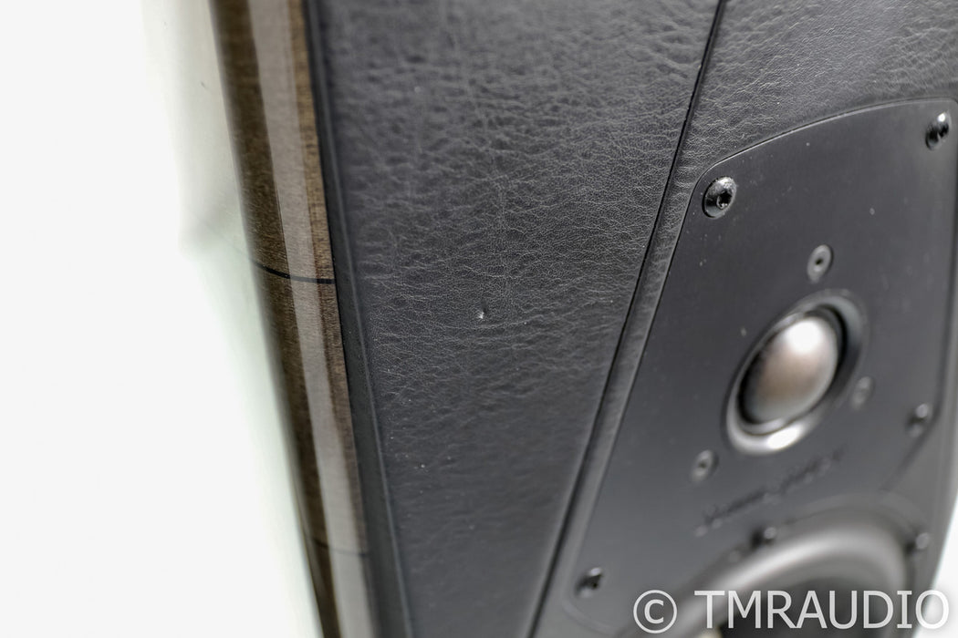Sonus Faber Guarneri Evolution Bookshelf Speakers; Graphite Pair with Stands