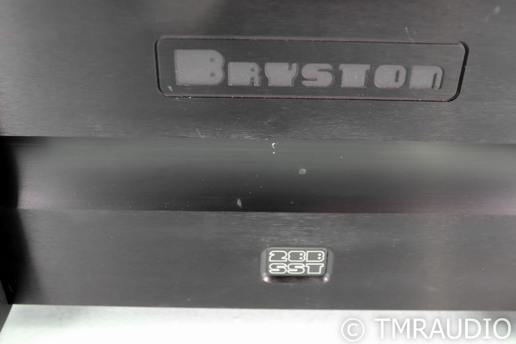 Bryston 28BSST Mono Power Amplifiers; 28B-SSTBlack Pair