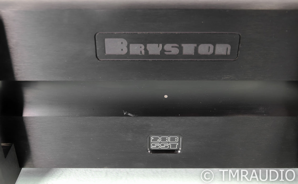 Bryston 28BSST Mono Power Amplifiers; 28B-SSTBlack Pair