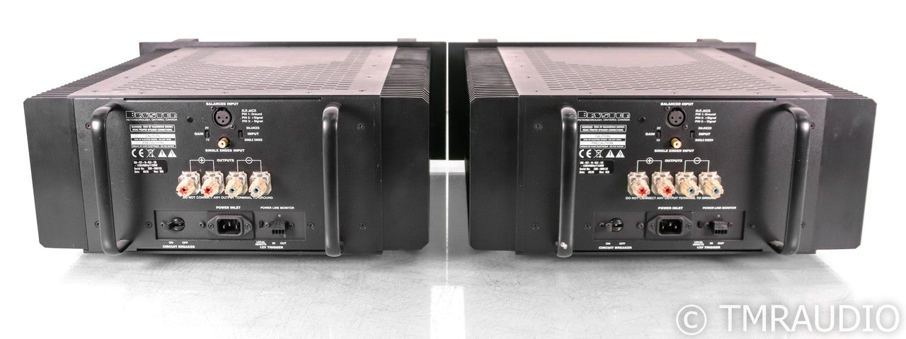 Bryston 28BSST Mono Power Amplifiers; 28B-SSTBlack Pair
