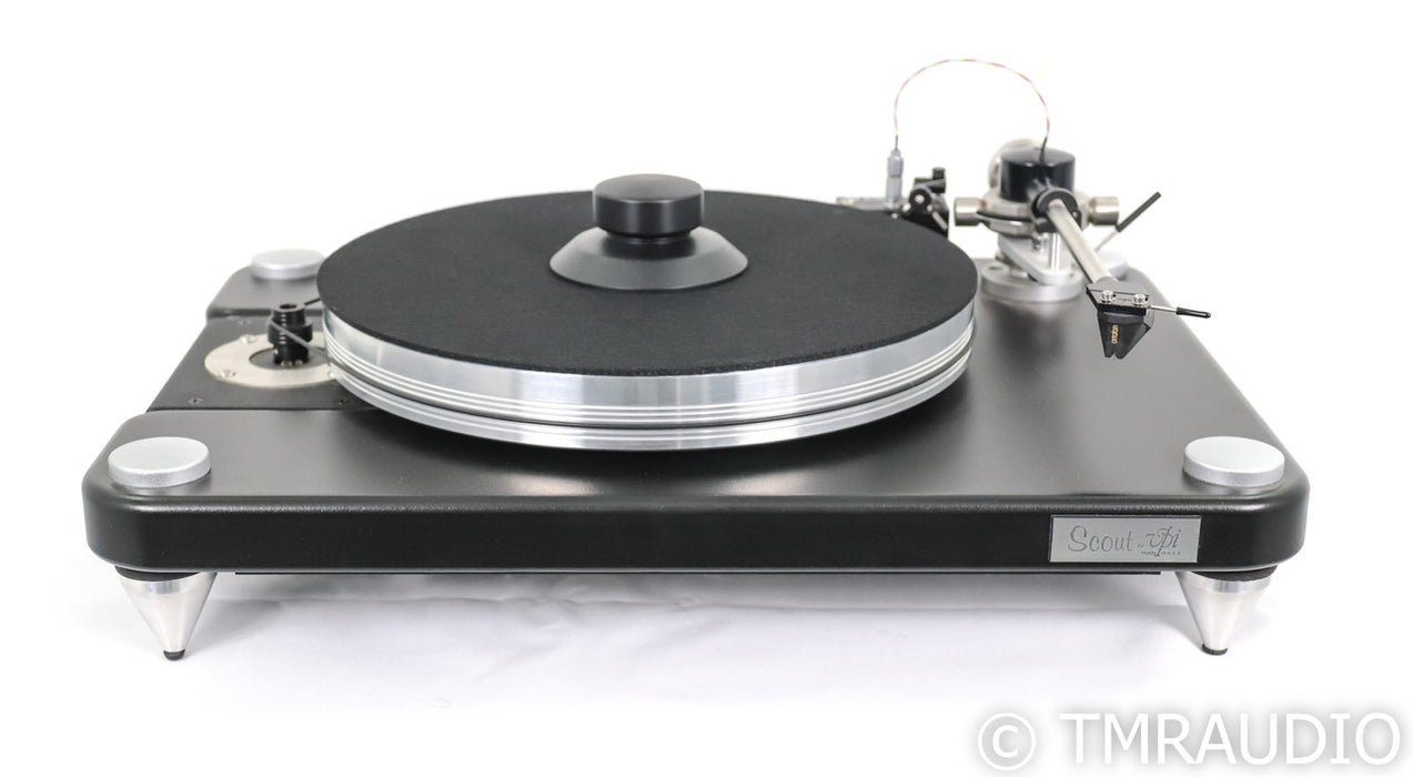 VPI Scout Belt Drive Turntable; Ortofon 2M Black; JMW Memorial; Black