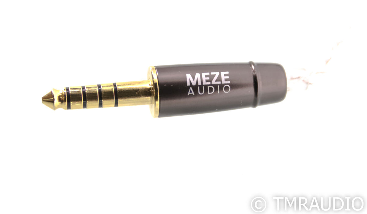 Meze Audio Silver Plated Headphone Cable; 1.2m MMCX to 4.4mm Balanced (Open Box)