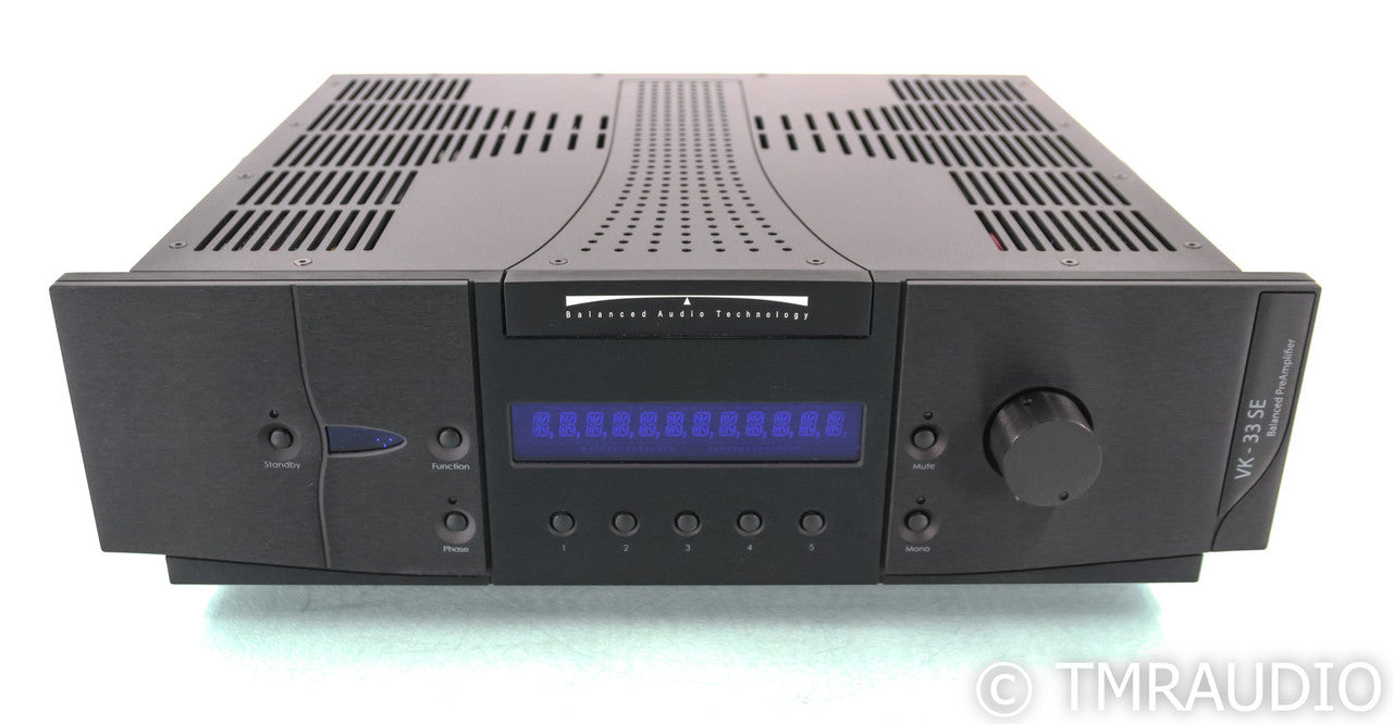 BAT VK-33SE Stereo Tube Preamplifier; VK33SE; Remote