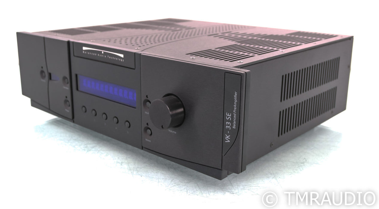 BAT VK-33SE Stereo Tube Preamplifier; VK33SE; Remote