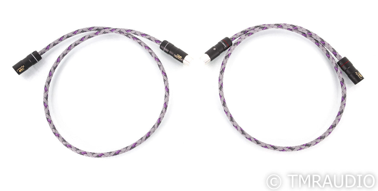 XLO Signature 3 XLR Cables; 1m Pair Balanced Interconnects
