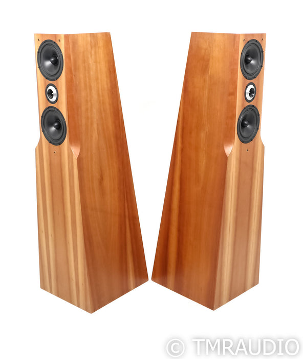 BC Acoustique NIL Floorstanding Speakers; Cherry Pair