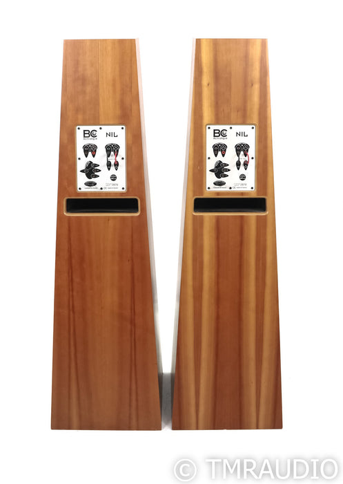 BC Acoustique NIL Floorstanding Speakers; Cherry Pair