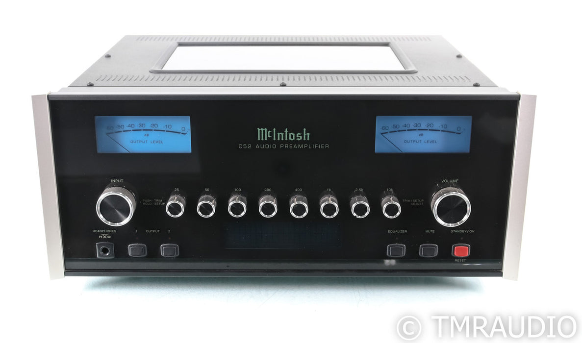 McIntosh C52 Stereo Preamplifier; C-52; Remote; MM / MC Phono