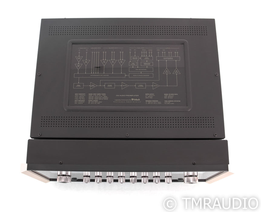 McIntosh C52 Stereo Preamplifier; C-52; Remote; MM / MC Phono