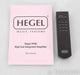 Hegel H160 Streaming Integrated Amplifier; H-160; Remote; Black