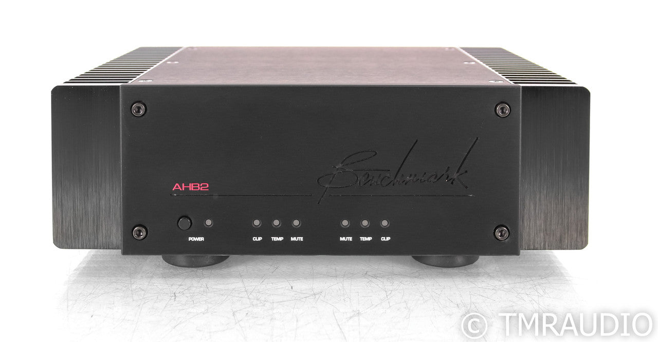 Benchmark AHB2 Stereo Power Amplifier; Black