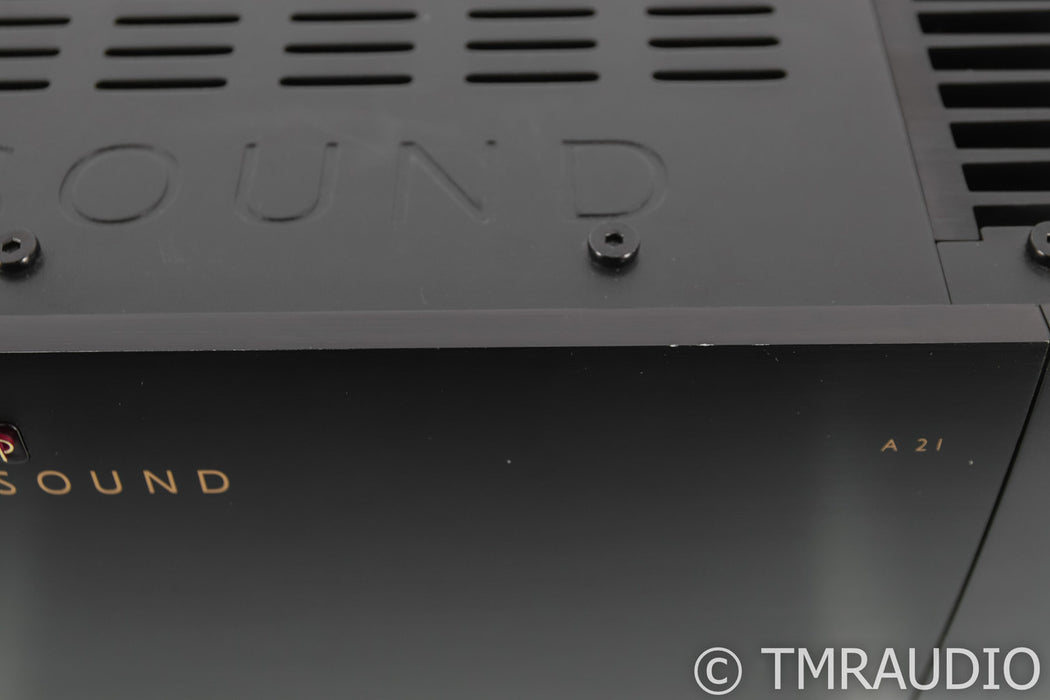 Parasound A21 Stereo Power Amplifier; Black